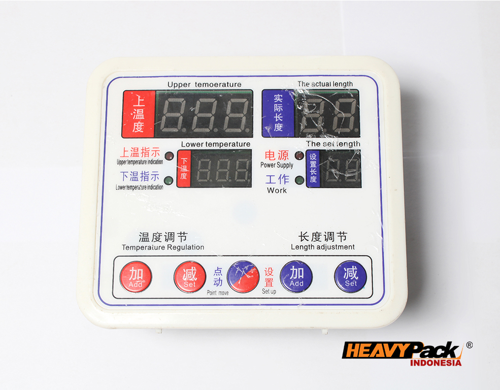 Cutting Seal Control Panel FZL 500 berfungsi untuk pusat control pengoprasian sealing dan cutting meisn FZL500